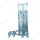 Envase de acero plegable galvanizado portátil del rollo de la malla de alambre de la seguridad del supermercado de la jerarquización de 4 lados