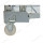 Carrito de lavandería con ruedas de alambre de metal plegable industrial personalizado HML con ruedas de 5 pulgadas