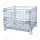 Contenedor de malla de alambre galvanizado plegable industrial durable del metal