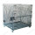Contenedor industrial apilable plegable contenedor de paleta de malla metálica de acero