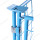 Carretilla elevadora galvanizada de la carretilla elevadora del almacenamiento de la malla de alambre galvanizada