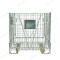 China logistics durable folding stack forklift PET Preform storage wire mesh container