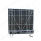Industrial warehouse pet preform collapsible metal wire mesh container