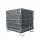 Industrial galvanized PP sheet metal stackable storage bulk wire mesh cage for warehouse