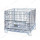 Euro warehouse stacking folding welded wine storage steel wire mesh containers