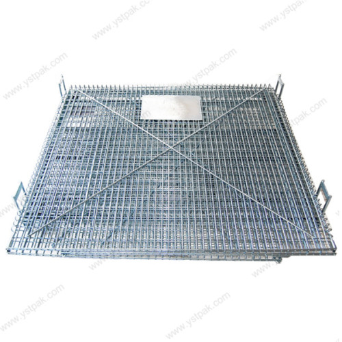 Galvanized Warehouse PET Preform Storage Steel Wire Container