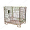 Hot sale medium duty qualified collapsible stackable storage metal PET Preform wire mesh containers