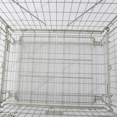 OEM high quality euro style fireproof stable secure storage wine wire mesh container