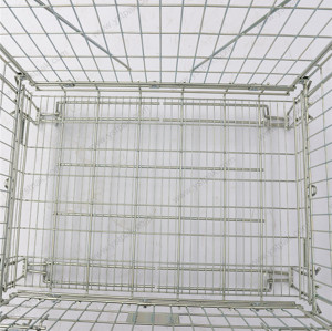 OEM high quality euro style fireproof stable secure storage wine wire mesh container