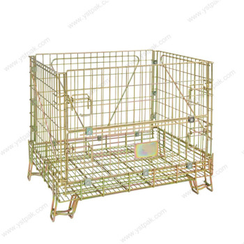 OEM high quality euro style fireproof stable secure storage wine wire mesh container