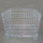 Zinc galvanized storage collapsible metal wire mesh container with PP sheet