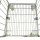 China 2 sided detachable galvanized supermarket storage wire mesh roll container