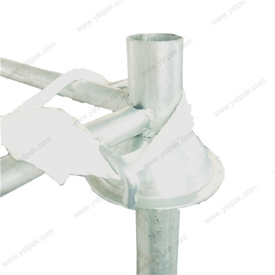 Heavy duty hot dip zinc warehouse detachable stacking metal steel post manurack with big bag