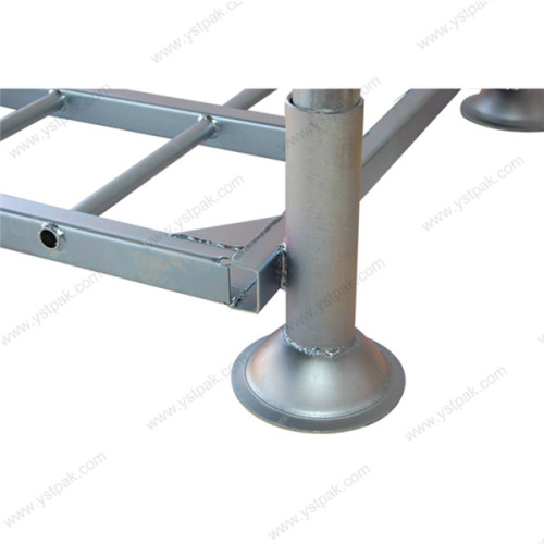 Warehouse galvanized stackable removable steel material post pallet rack for cold storage