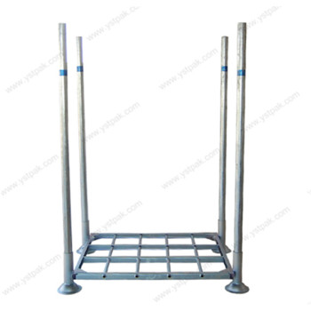 Warehouse galvanized stackable removable steel material post pallet rack for cold storage