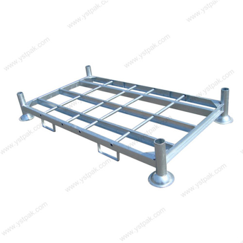 China heavy duty warehouse customize zinc coated galvanized metal tube steel post pallet rack