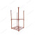 Heavy duty warehouse stacking portable folding metal pallet storage tire rack for sale