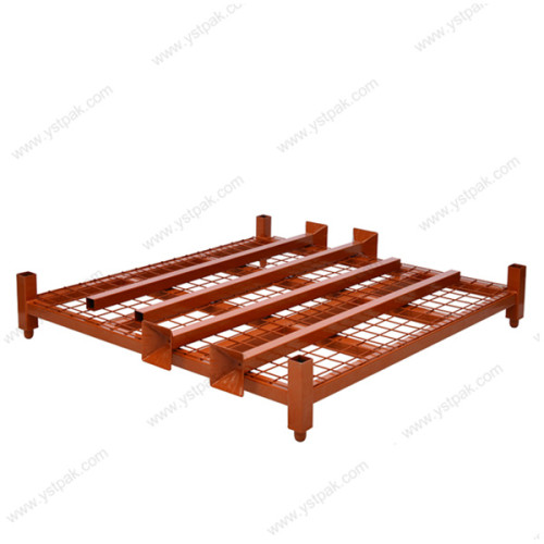 China factory direct stacked stable demountable palletized tire handling racks for tires storage