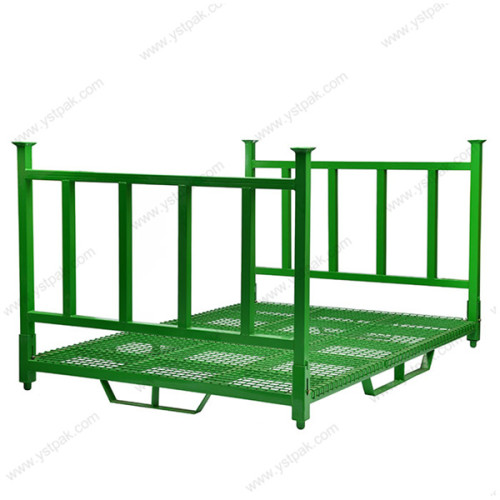 European warehouse stackable hollow tube storage steel tire pallets racks for auto industry