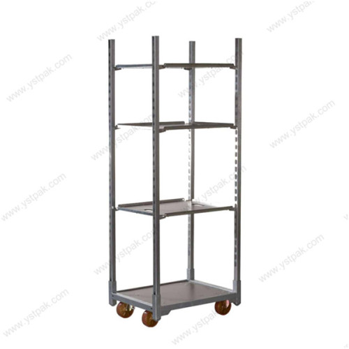 Multiple shelf cc garden nursery transport dutch danish plant flower trolleys