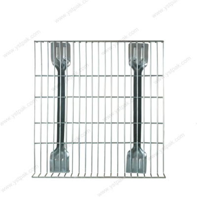 Warehouse welded galvanized steel storage flare waterfall wire mesh decking for pallet racks