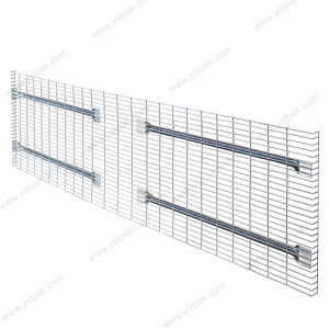Industrial worldwide powder coated metal grid wire mesh decking panels for documents/ boxes storage