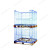 Zinc plated euro welded stackable storage steel metal foldable wire mesh pallet cages