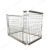 Zinc plated euro welded stackable storage steel metal foldable wire mesh pallet cages