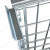 Zinc plated euro welded stackable storage steel metal foldable wire mesh pallet cages