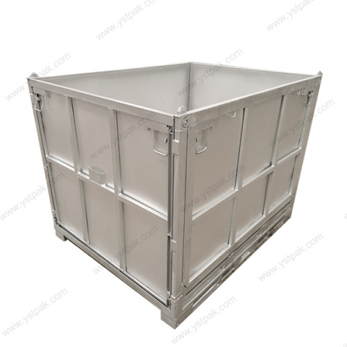 Custom Stackable Collapsible Heavy Duty Storage Metal Storage Box IBC Container