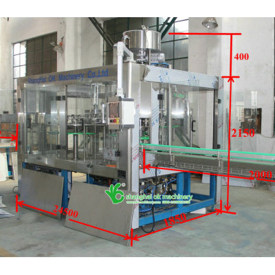 8000BPH automatic water filling machine price XGF 16-16-5