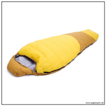 Eaglesight Yellow Winter Outdoor Trekking Duck Down Sleeping Bag