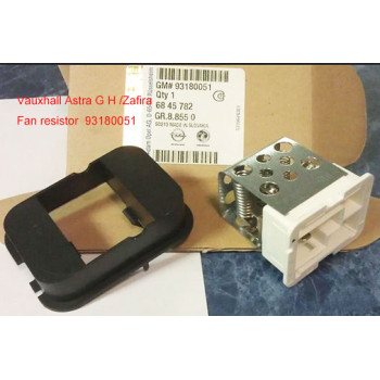 New Heater Blower Motor Resistor use OE NO. 90560362 , 52475432 , 93180051 for Vauxhall / Opel Zafira Astra