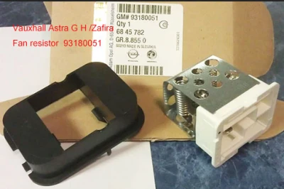 New Heater Blower Motor Resistor use OE NO. 90560362 , 52475432 , 93180051 for Vauxhall / Opel Zafira Astra