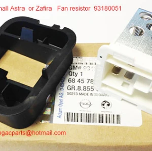 New Heater Blower Motor Resistor use OE NO. 90560362 , 52475432 , 93180051 for Vauxhall / Opel Zafira Astra