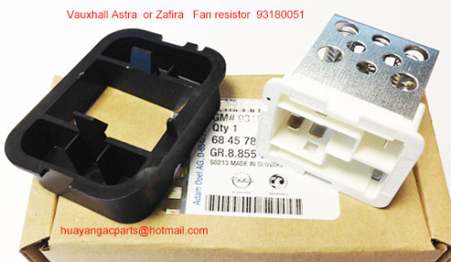 New Heater Blower Motor Resistor use OE NO. 90560362 , 52475432 , 93180051 for Vauxhall / Opel Zafira Astra