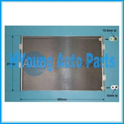 Auto AC Condenser for Komatsu Excavator size 565(L)*375(W) mm OEM# 208-979-7520 2089797520 208 979 7520