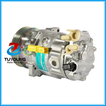 SD7C16 Compressor do ar condicionado for Peugeot 407 607 Citroen C5 1.6 C6 9660555480 9660555480 9663315580 6453VJ 6453SH