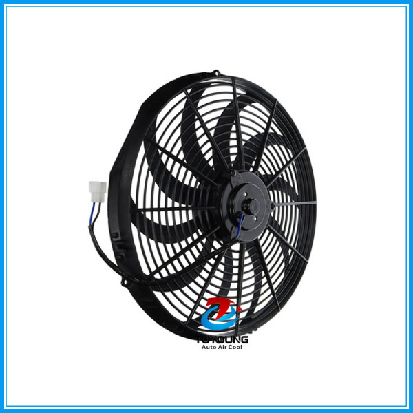 PN# PC2054S auto electric fan motor 16'' Pro-Cool Electric Fan - "S" Blade, Black Universal Electric Radiator fan