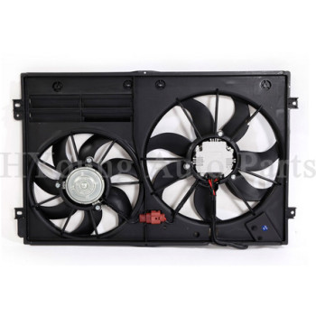 Auto Dual Radiator Cooling Fan Motor fit Audi A3 TT Volkswagen Golf Beetle Passat Jetta 1K0959455ES VW3117106 622820