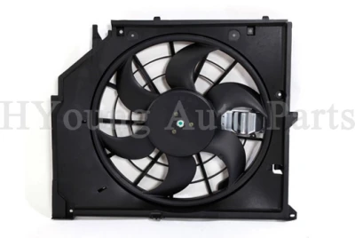 Car Front Radiator Cooling Fan fit BMW 323Ci 323i 325i 325xi 328Ci 328i 330Ci 330i 17117561757 17117510617