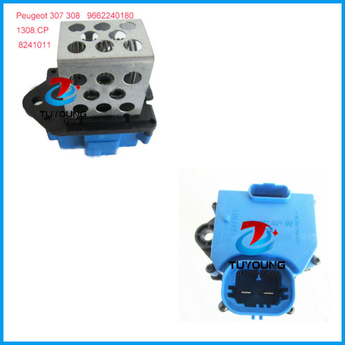 2 pins heater Blower Fan motor Resistor for Peugeot 307 308 9662240180 1308.CP 8241011