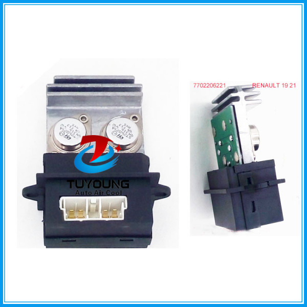 7702206221 AC Blower Heater motor Resistor for Renault 19 21 7702206221 7701033535 508588