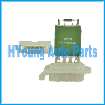 4 pins Blower Resistor for Volkswagen Audi EOS SCIROCCO 1K0959263A 1K0 959 263A 1K0 959 263A Heater Blower Fan Resistor