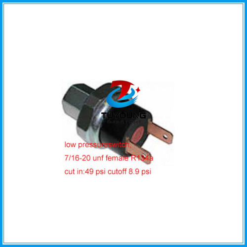 Universal Vehicle air a/c pressure swith 7/16-20 UNF FEMALE, OFF:0.2kg/cm2, ON:0.8kg/cm2