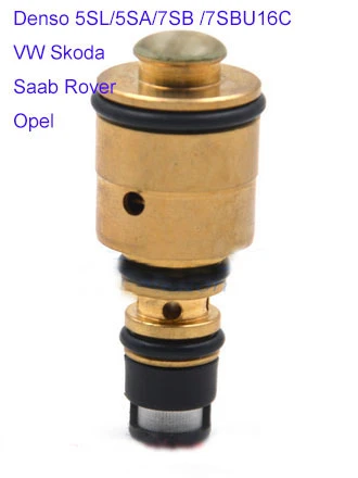auto air conditioning compressor control valve denso 5SL/5SA/7SB /7SBU16C VW Skoda Saab Rover and Opel