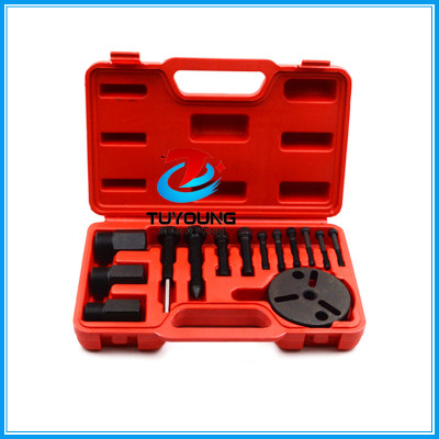 Universal Car AC Compressor Clutch Tool, Air Conditioning Repair Tools Quick Auction Puller Set