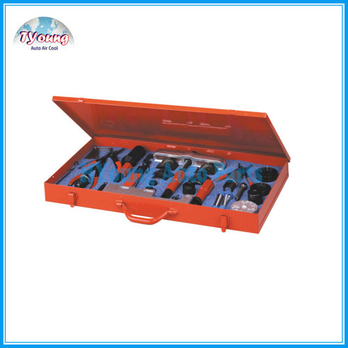 MASTER SANDEN COMPRESSOR SERVICE TOOL SET, service seal, clutch and clutch bearing on Sanden 505, 507, 508, 510 and 575