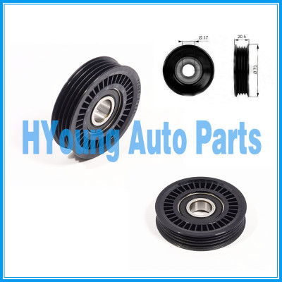 China supply Car A/C Clutch Drive Belt Idler Pulley for SUBARU 73131FC000 73131-FC000, Belt Tensioner Pulley 38942-P01-003 38942-P2K-T01