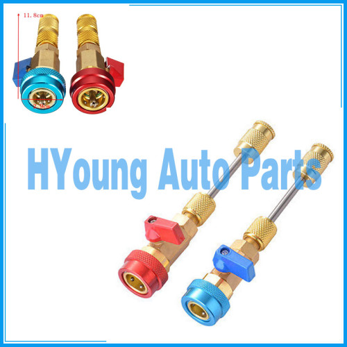 Air Conditioning Valve Core Quick Remover Installer , High Low Valve Repair Tools R134a R12, China supply